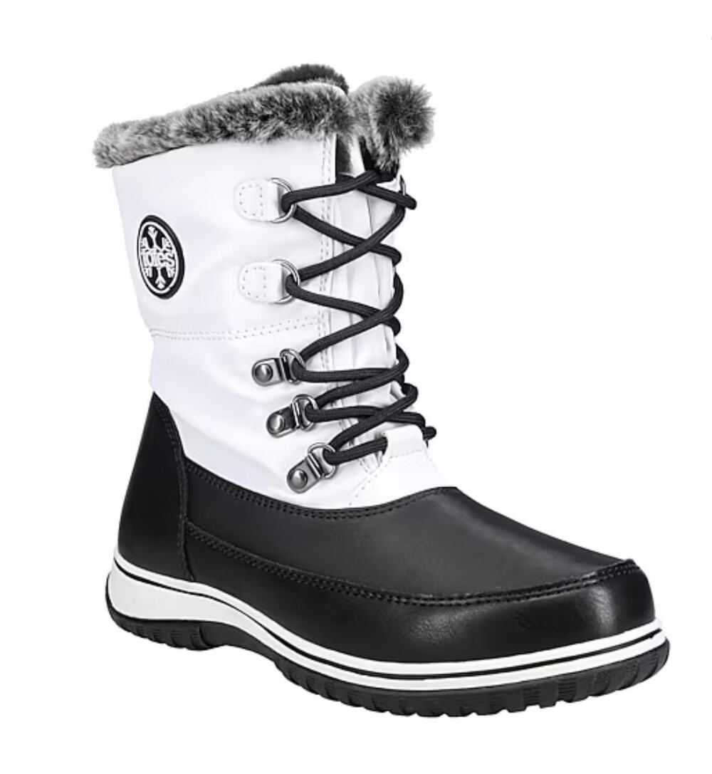 NEW! Totes Avery Women's Waterproof Insulated Flat Heel Winter Boots US 10M